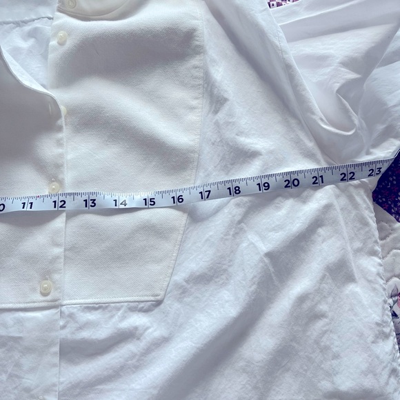 Everlane Women's The Tuxedo Button Down Shirt 100% Cotton Size 12 - Picture 9 of 11